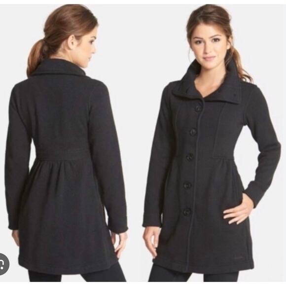 Patagonia Jackets & Blazers - Patagonia Women’s Better Sweater Long Coat Gray Button Front Jacket Medium